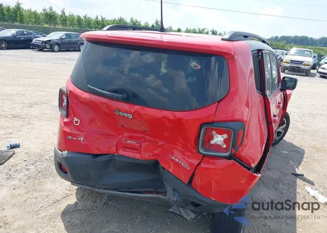 2019 Jeep Renegade Limited 4X4 z USA, uszkodzony, nr VIN ZACNJBD11KPJ87311